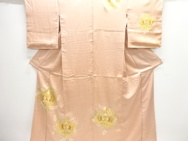 JAPANESE KIMONO / HOMONGI / EMBROIDERY / PHOENIX